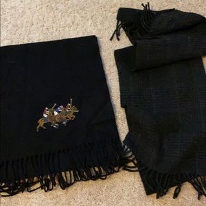 2 polo Ralph Lauren scarves
